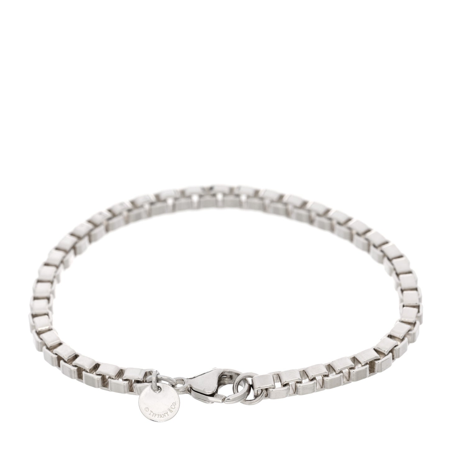 Sterling Silver 4mm Venetian Link Bracelet