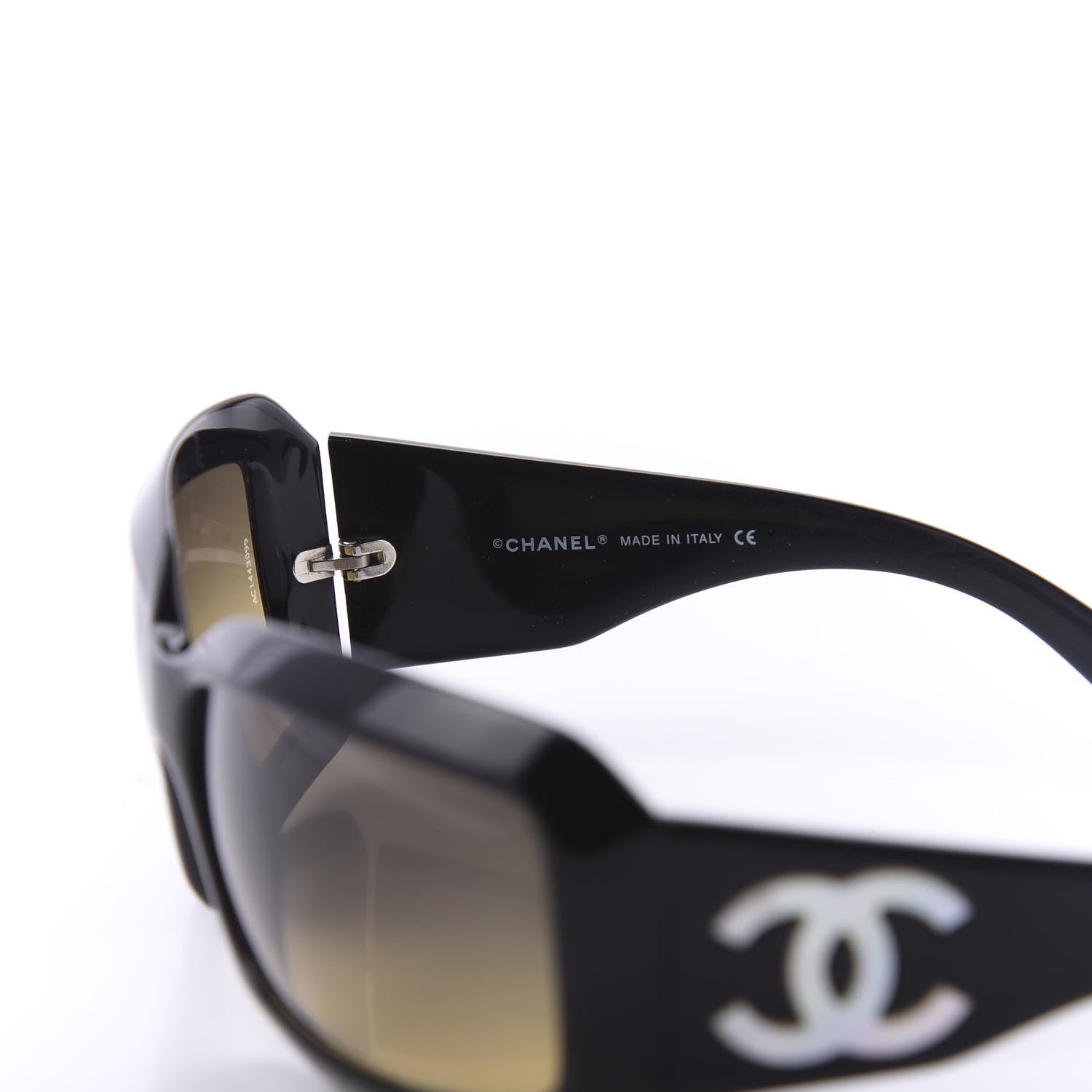 Chanel Mother of Pearl CC Sunglasses 5076-H Black 5 of 7