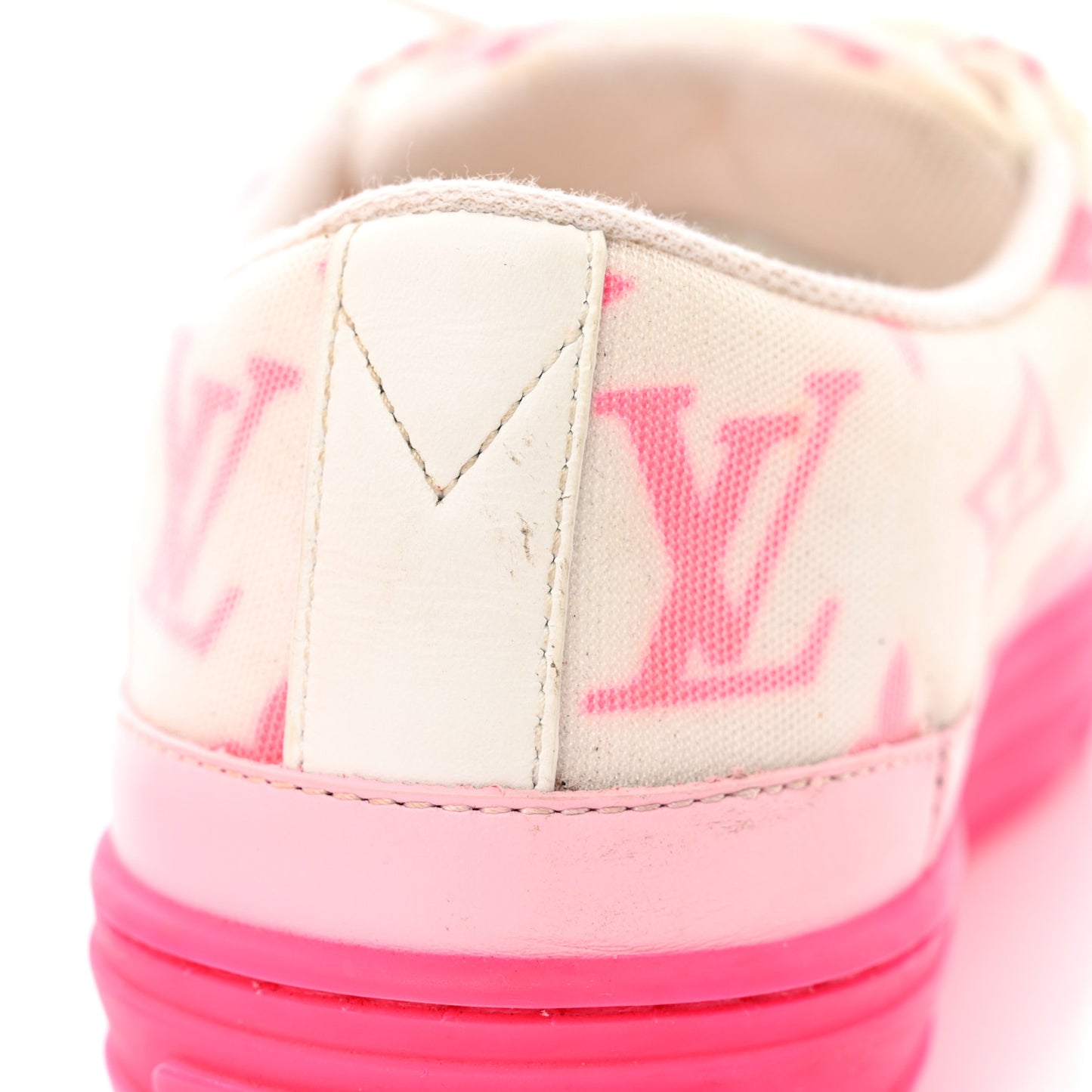 Technical Fabric Monogram Stellar Sneakers 35.5 Rose Pop