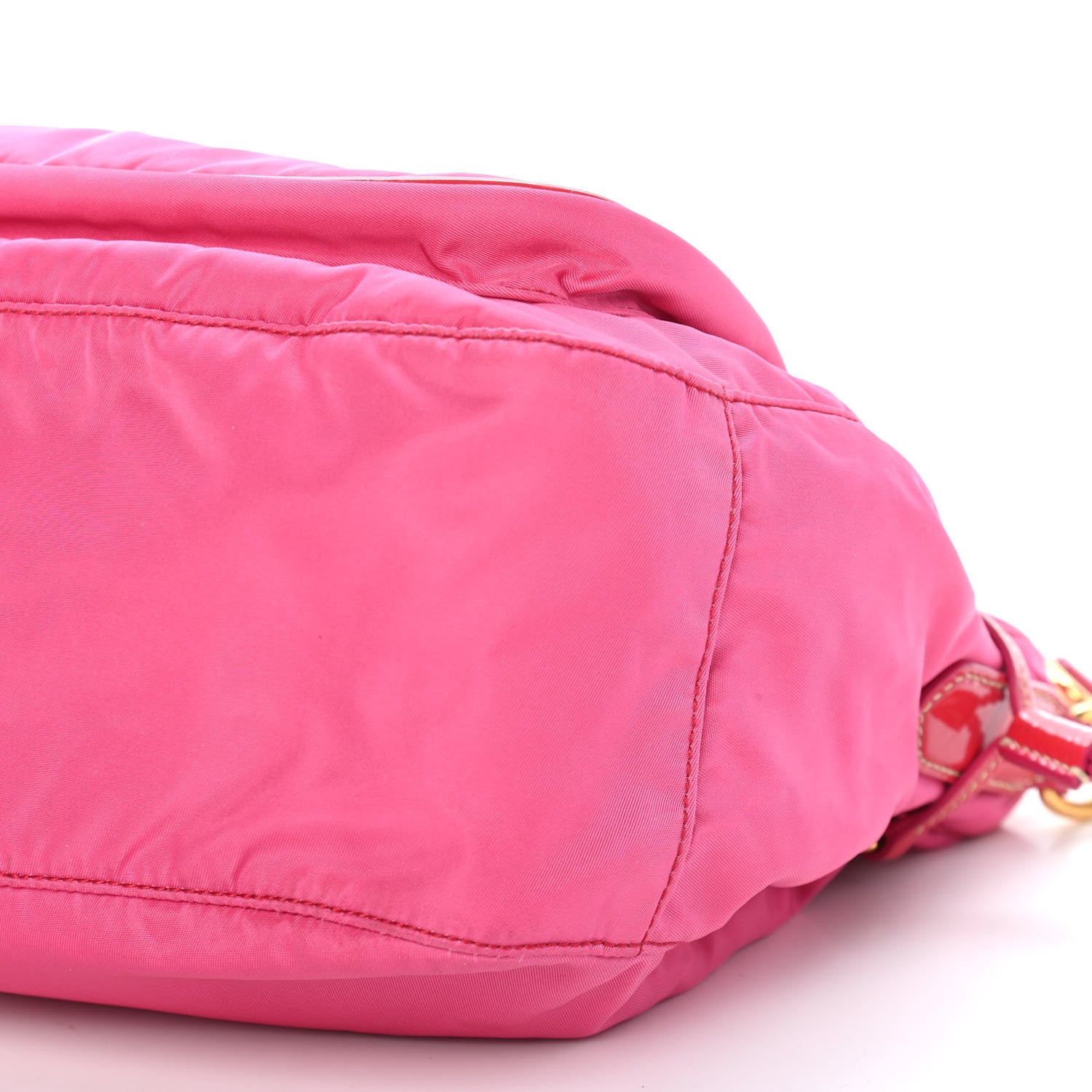 Prada Tessuto Nylon Vernice Bag Fuxia 8 of 8