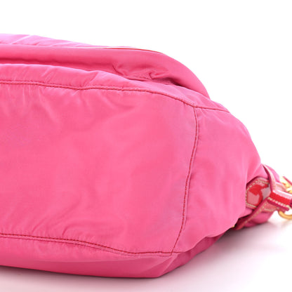 Prada Tessuto Nylon Vernice Bag Fuxia 8 of 8
