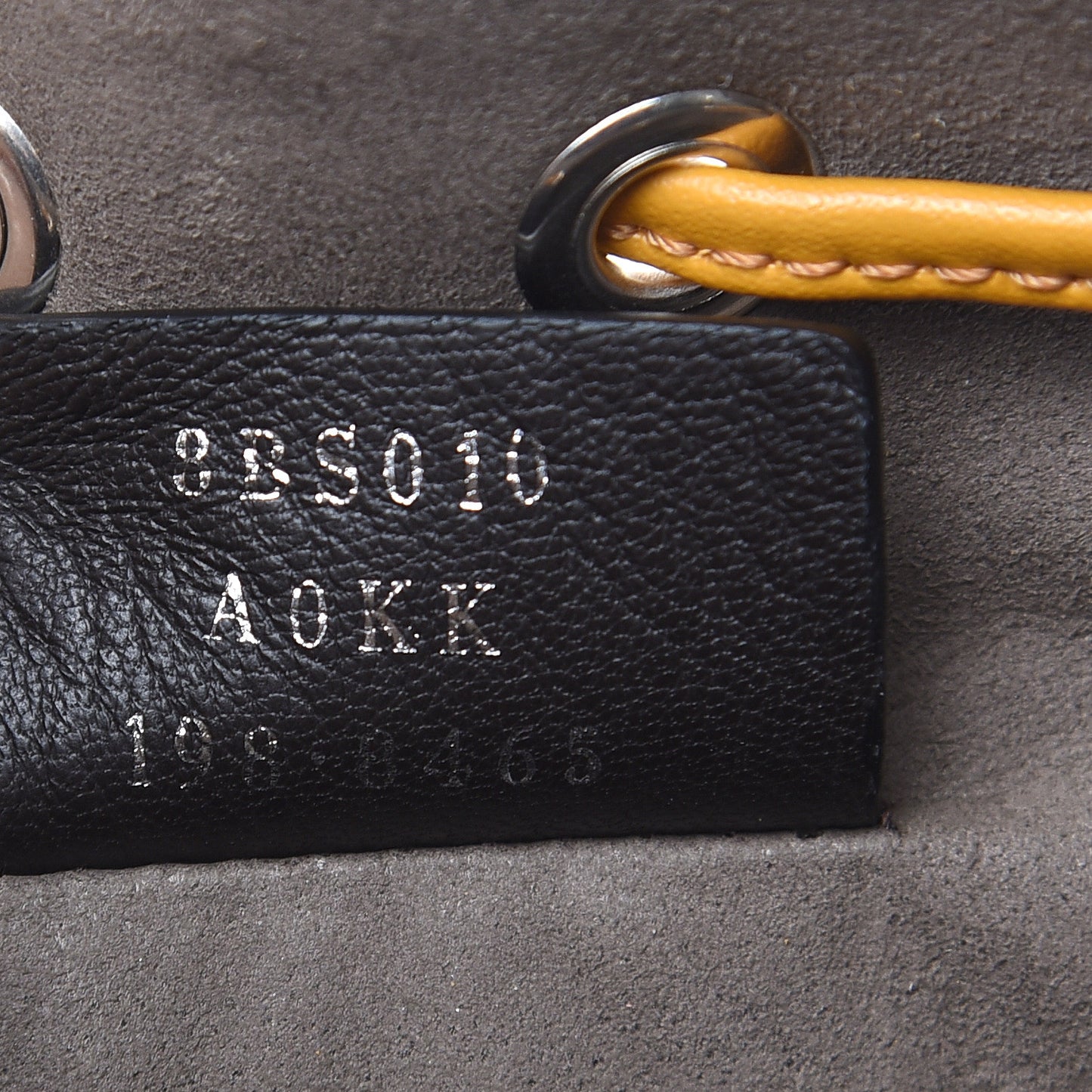 Vitello Liberty Lucido F is Fendi Mini Mon Tresor Bucket Bag Zucca