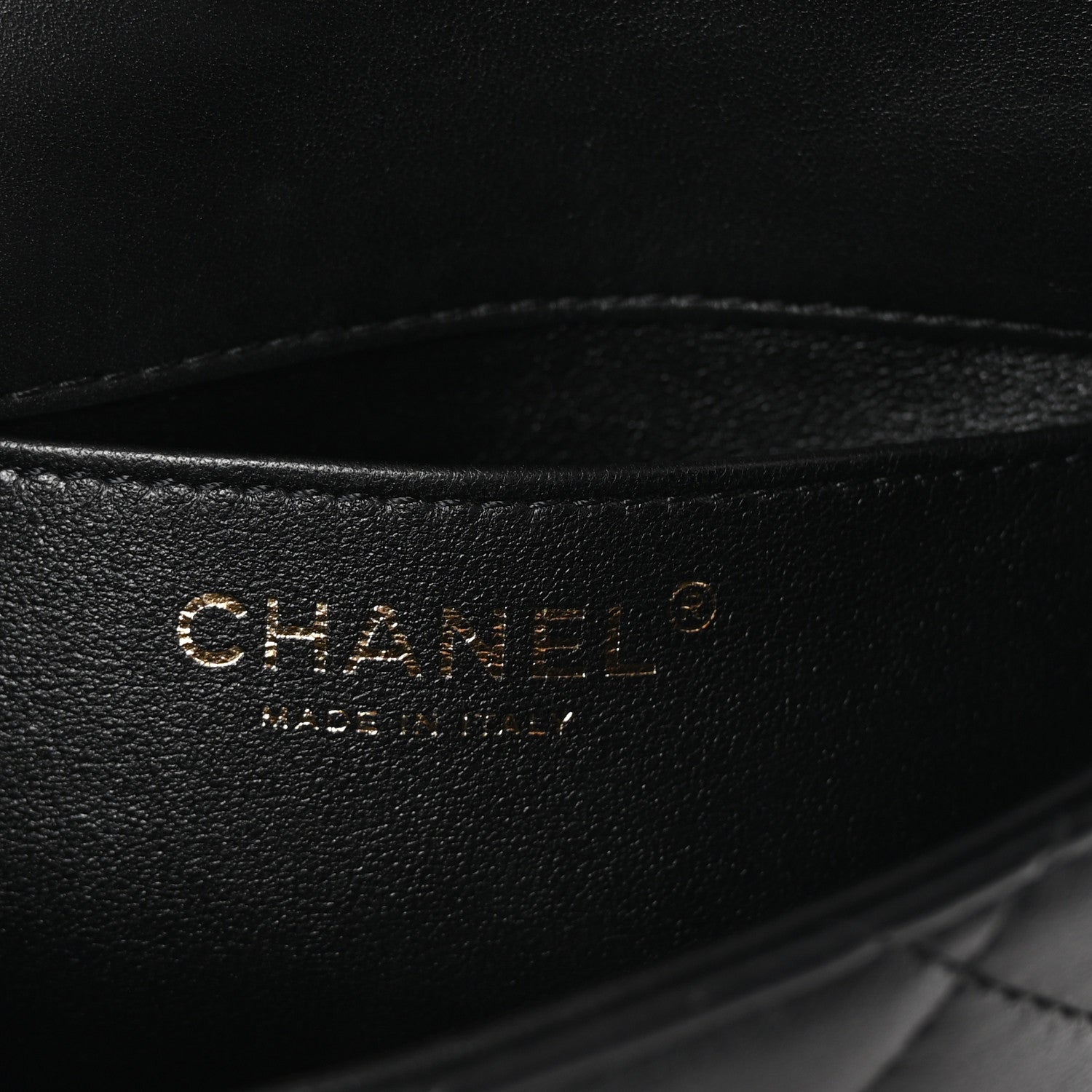 Chanel Lambskin Quilted Mini Heart Charms Flap Black 5 of 9