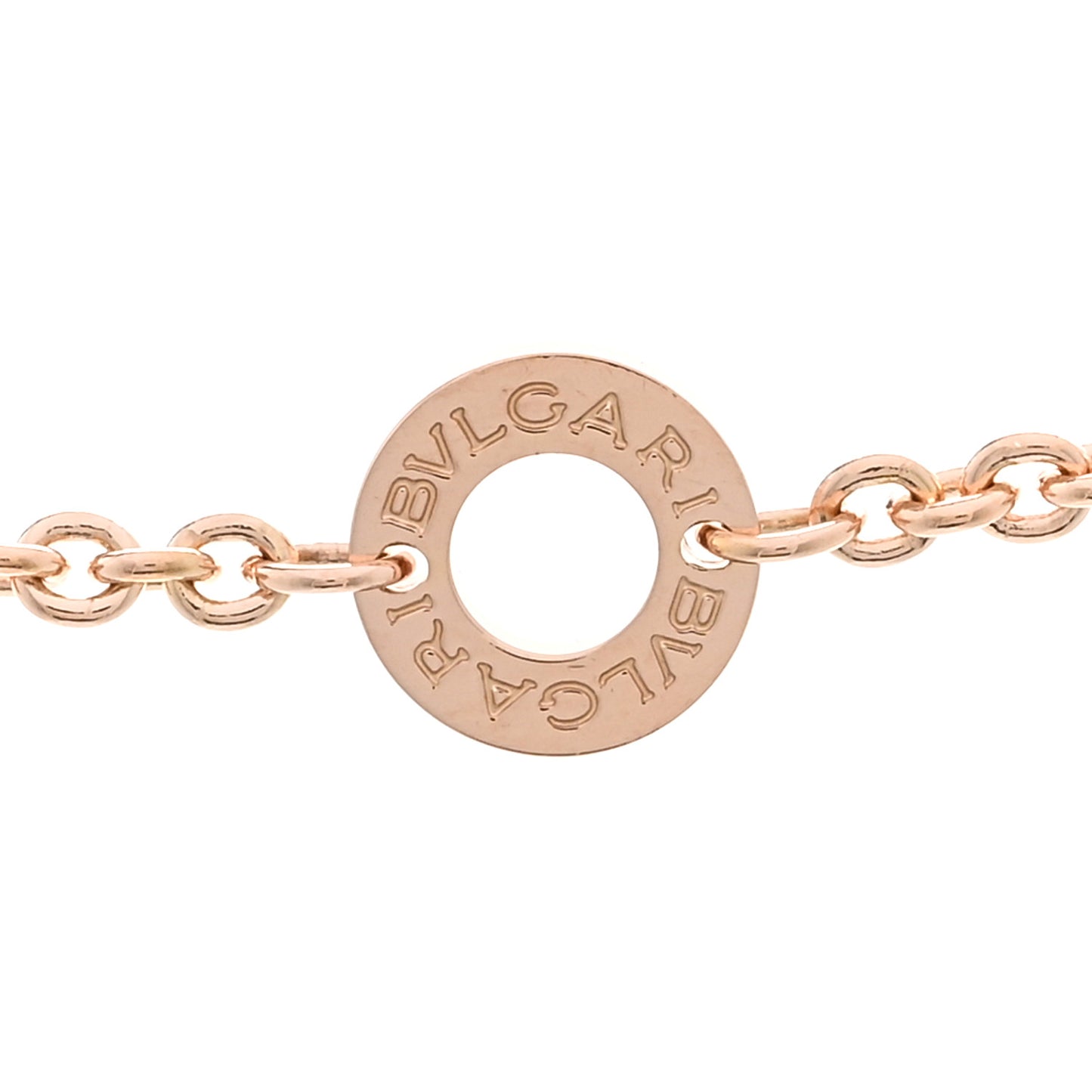 18K Rose Gold B.Zero1 Pendant Necklace