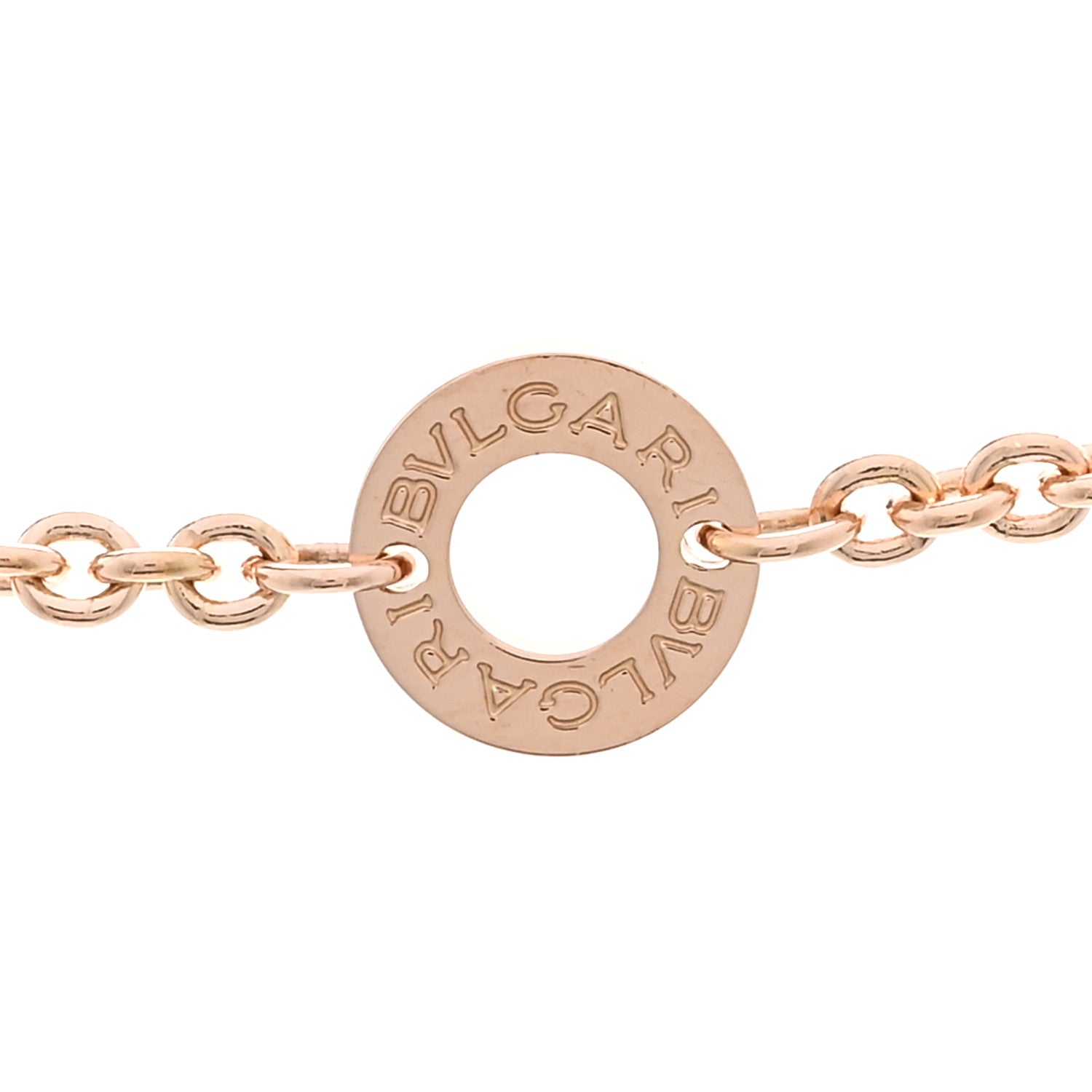 Bulgari 18K Rose Gold B.Zero1 Pendant Necklace 4 of 6