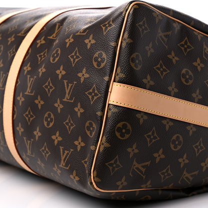 Louis Vuitton Monogram Keepall Bandouliere 50 9 of 13
