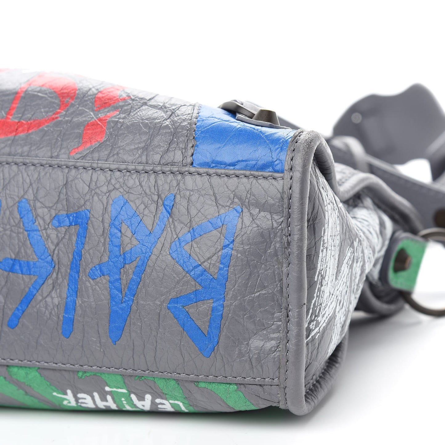 Agneau Graffiti All Over Classic Hardware S City Grey
