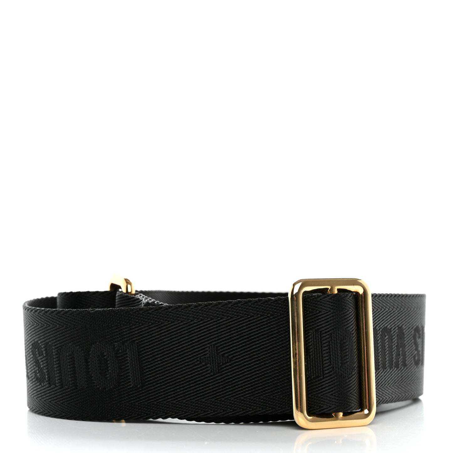 Nylon Petite Malle Souple Shoulder Strap Black
