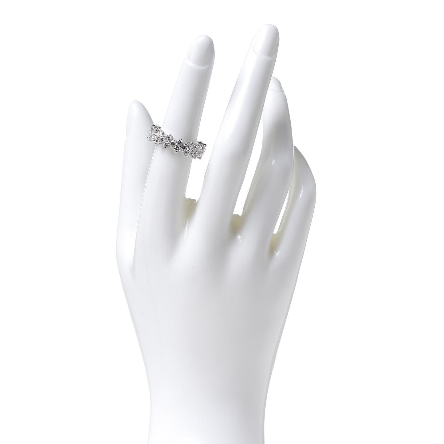 Platinum Diamond Aria Eternity Ring 53 6.5
