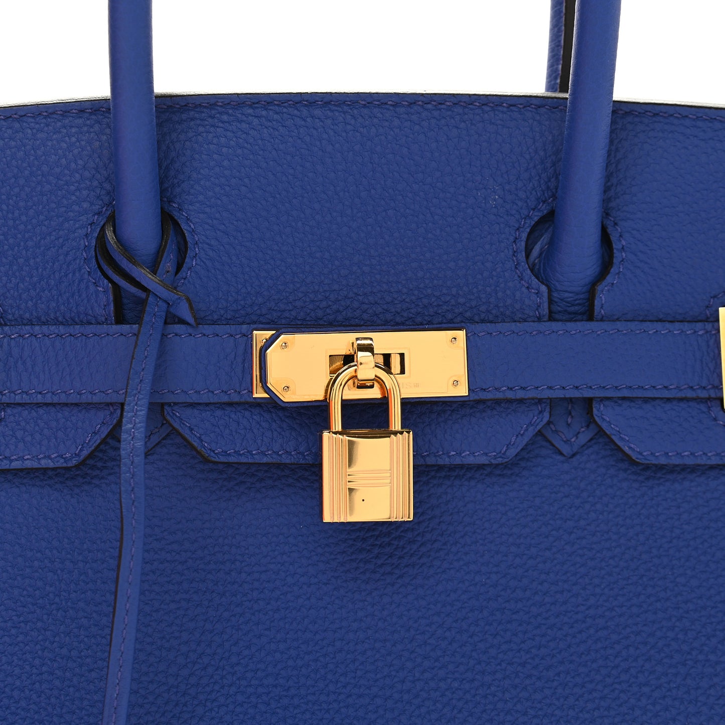 Togo Birkin 30 Bleu Electrique