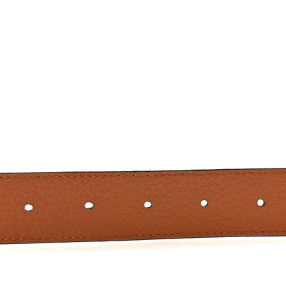 Louis Vuitton Taurillon Calfskin 30mm LV Initiales Reversible 80 32 Belt Black 5 of 5