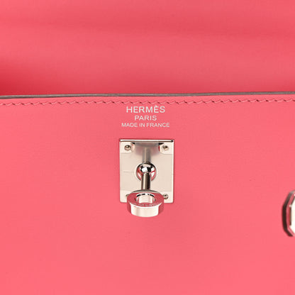 Hermes Swift Kelly Retourne 25 Rose Azalee 6 of 15