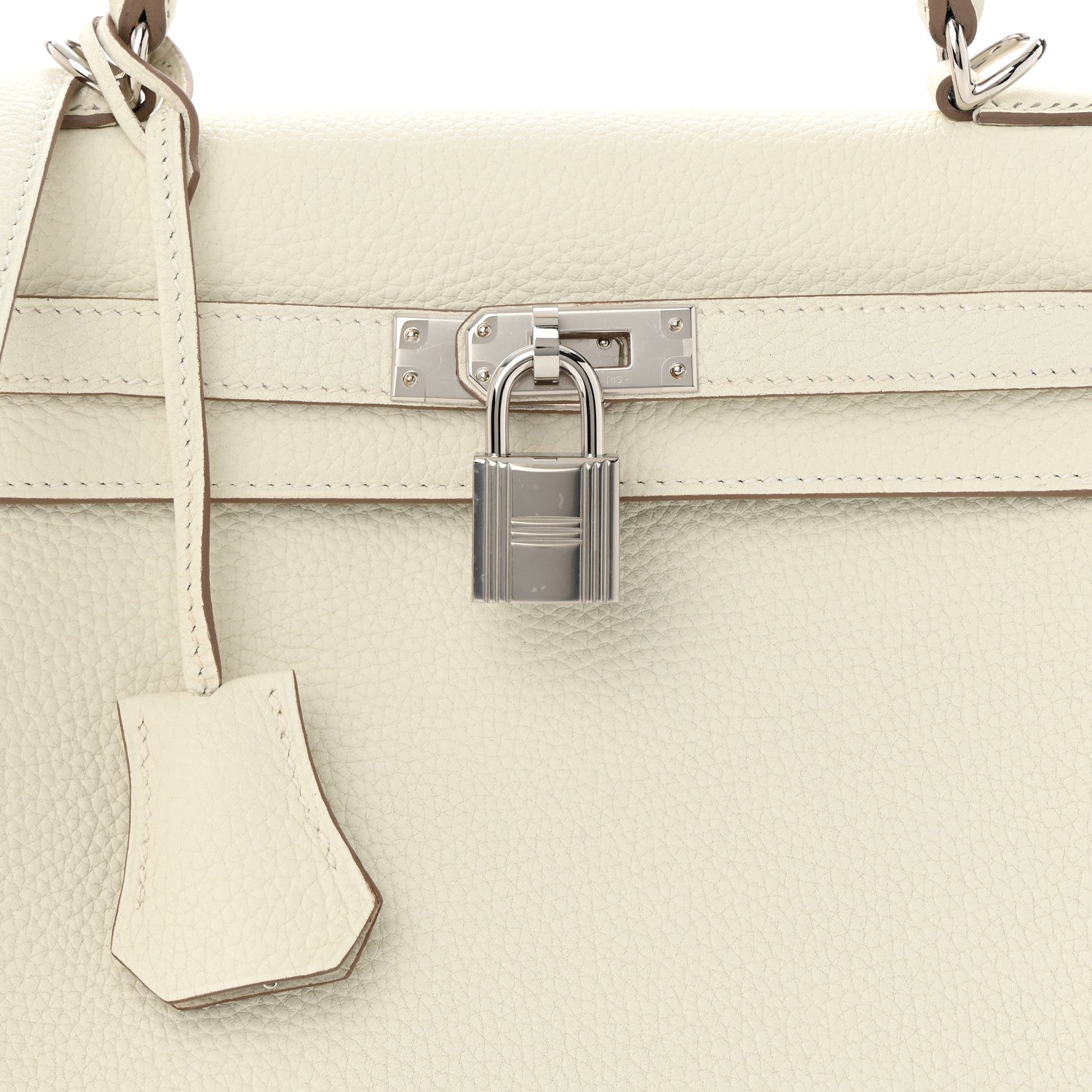 Hermes Togo Kelly Retourne 25 Mushroom 8 of 11