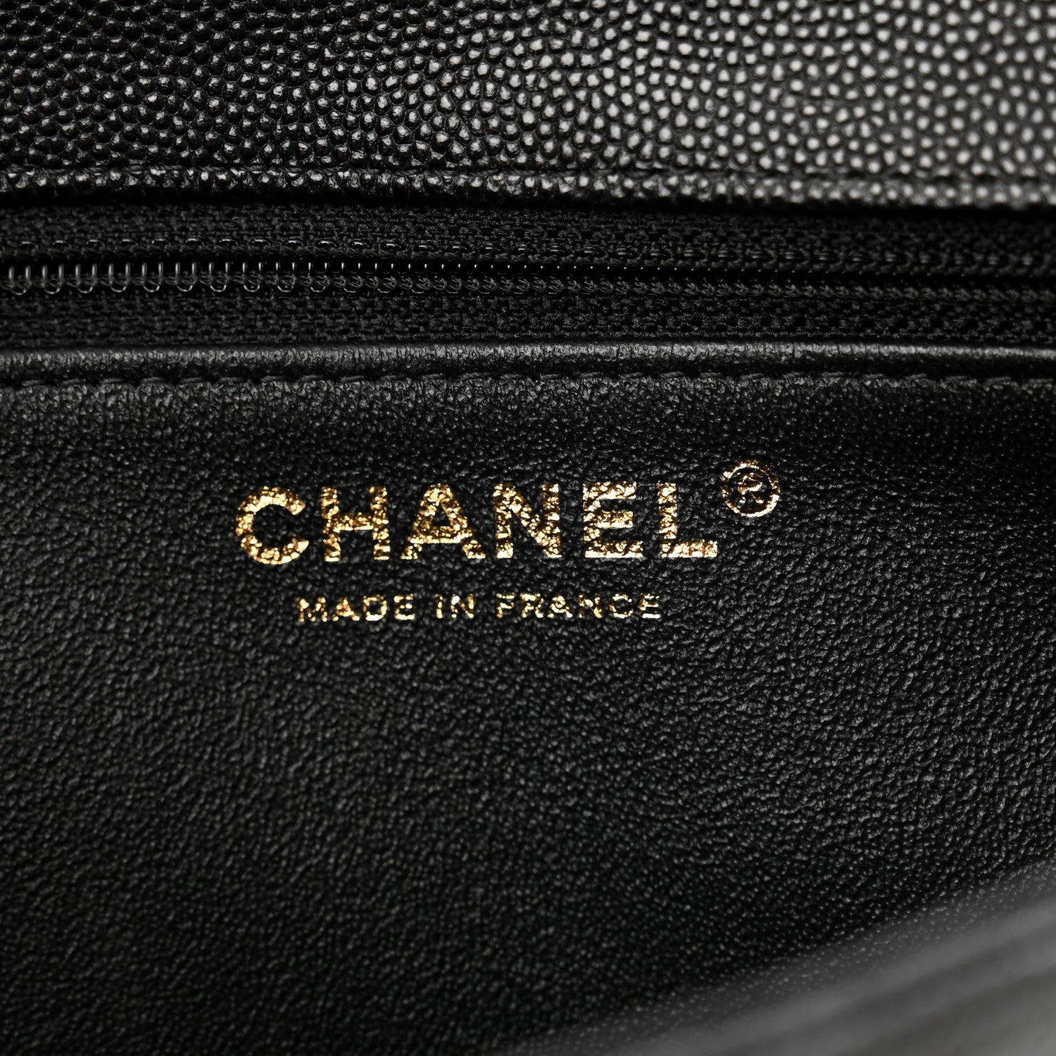 Chanel Caviar Quilted Flap Clutch Black 6 of 9