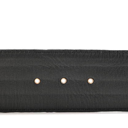 Chanel Calfskin Stitched CC Belt Black 5 of 10