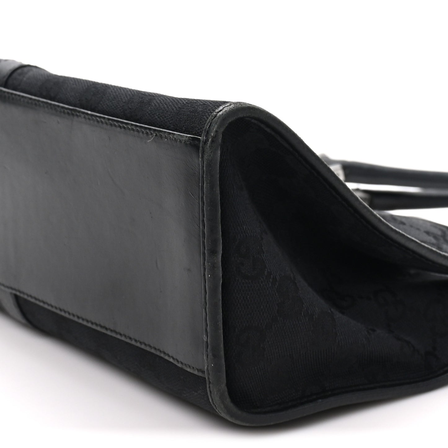 Monogram Jackie Shoulder Bag Black