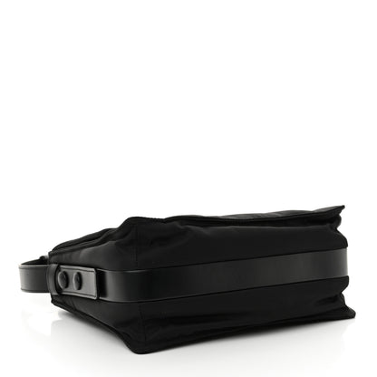 Prada Re-Nylon Vitello Padded Small Flap Shoulder Bag Black 4 of 10