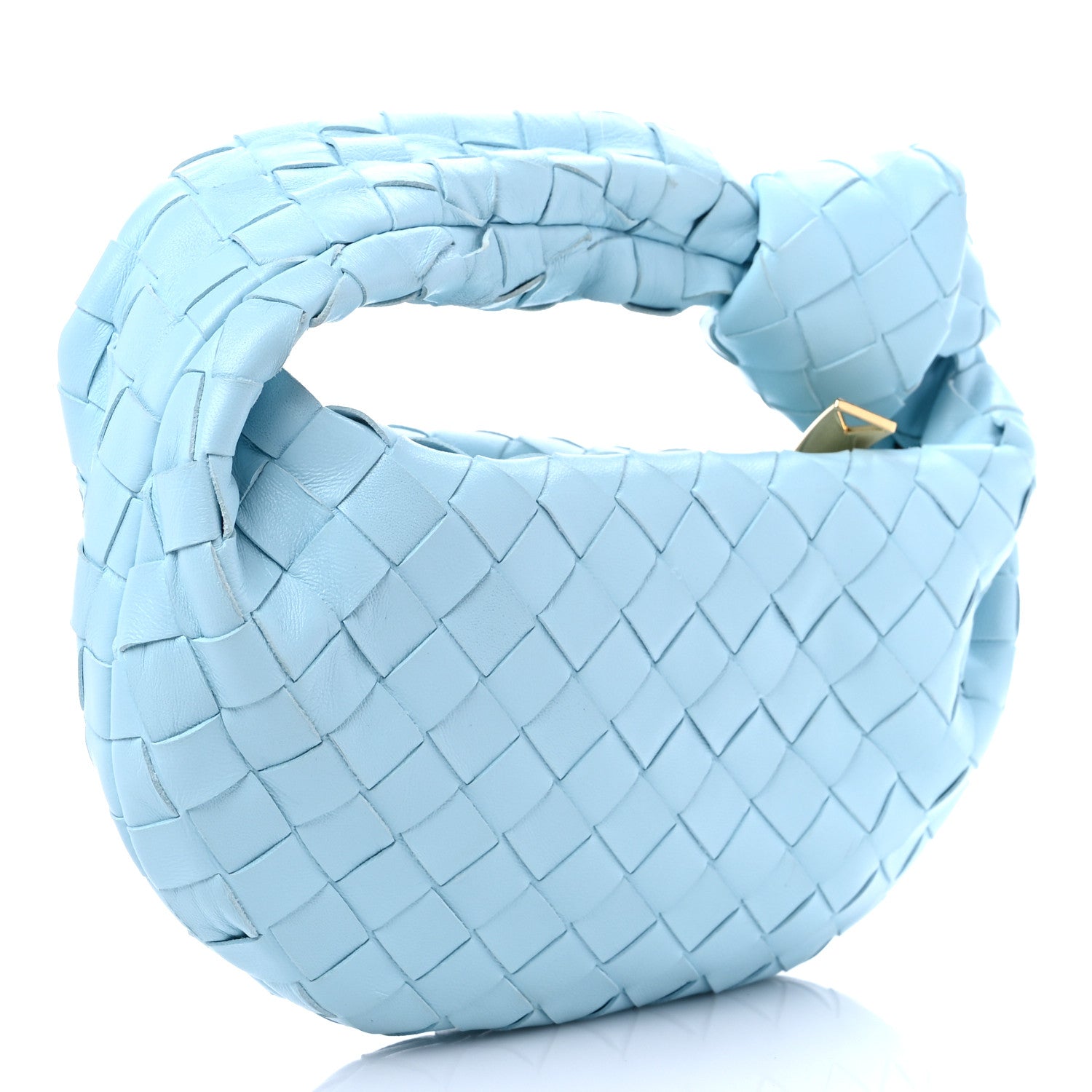 Bottega Veneta Nappa Intrecciato Mini Jodie Teal Washed 2 of 8