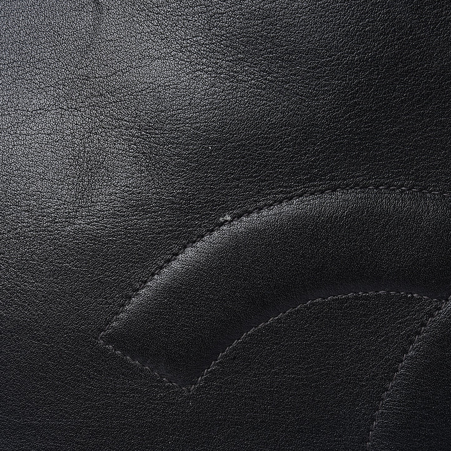 Calfskin CC Tote Black