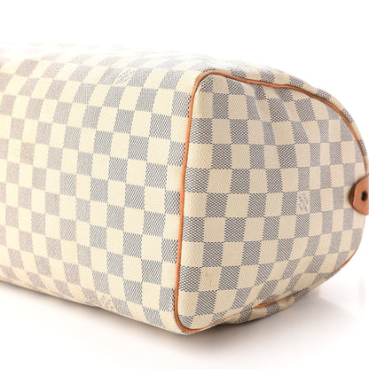 Louis Vuitton Damier Azur Speedy 30 7 of 11