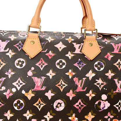 Louis Vuitton Watercolor Aquarelle Speedy 35 Brown 7 of 10