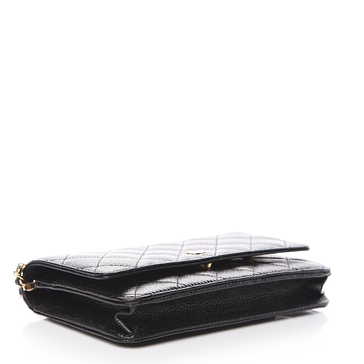 Chanel Caviar Quilted Wallet On Chain WOC Black 3 of 10