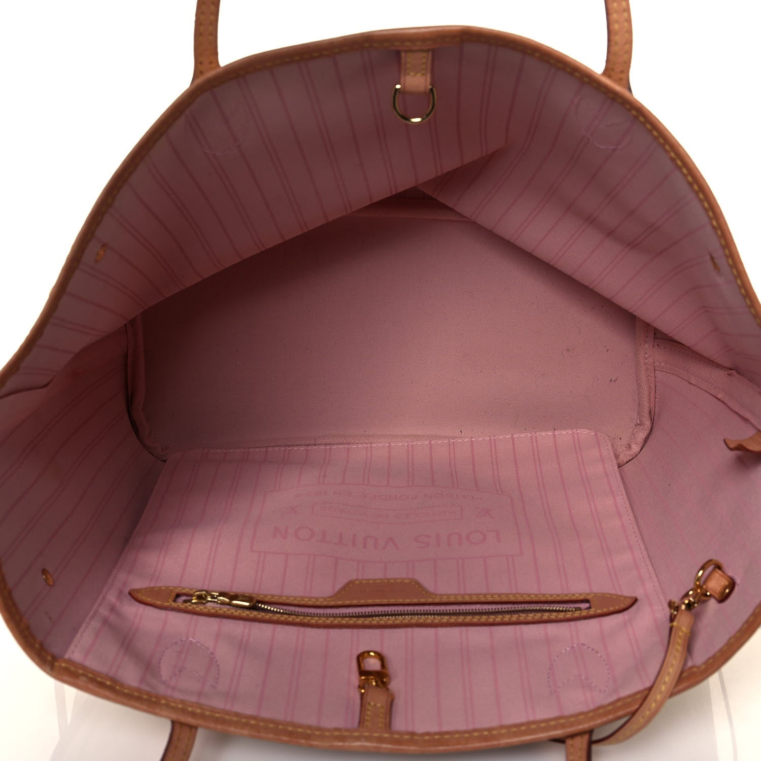 Louis Vuitton Damier Azur Neo Neverfull MM Rose Ballerine 6 of 18