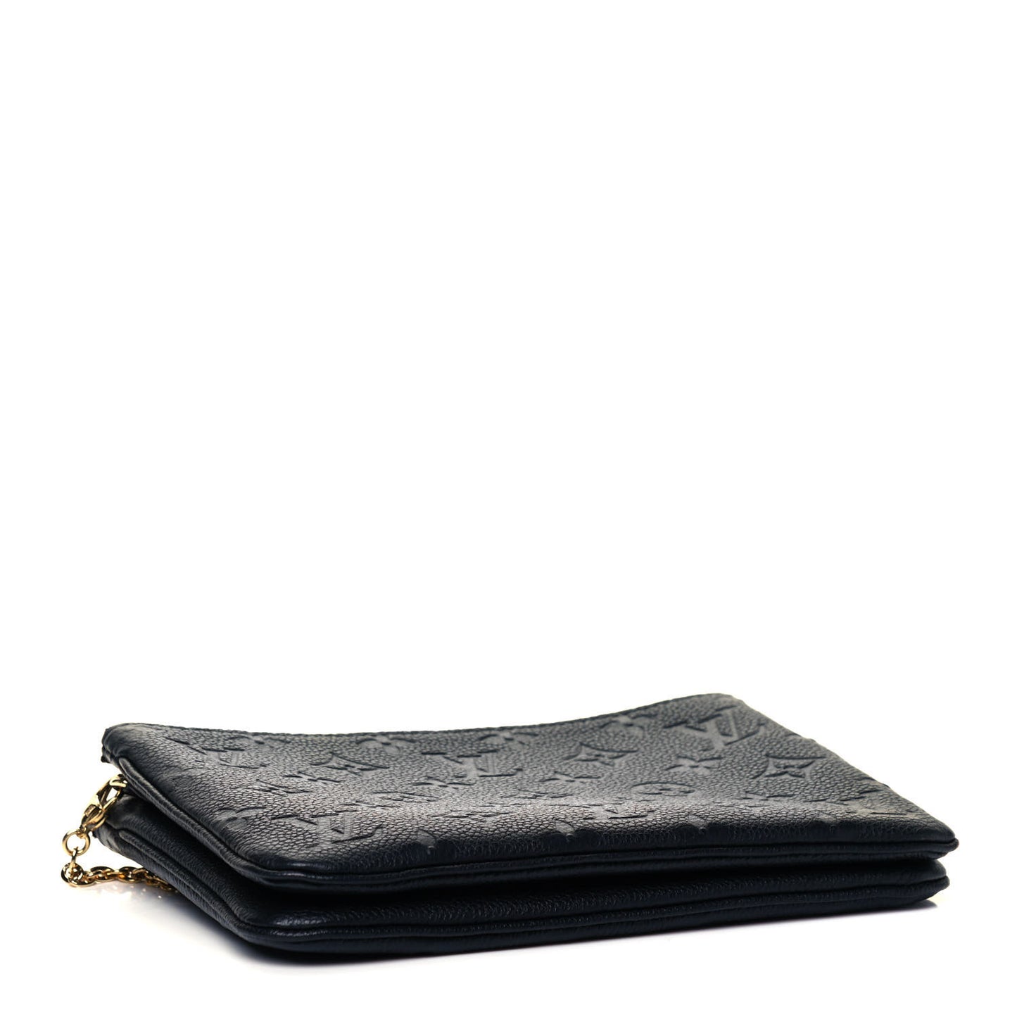 Empreinte Double Zip Pochette Black