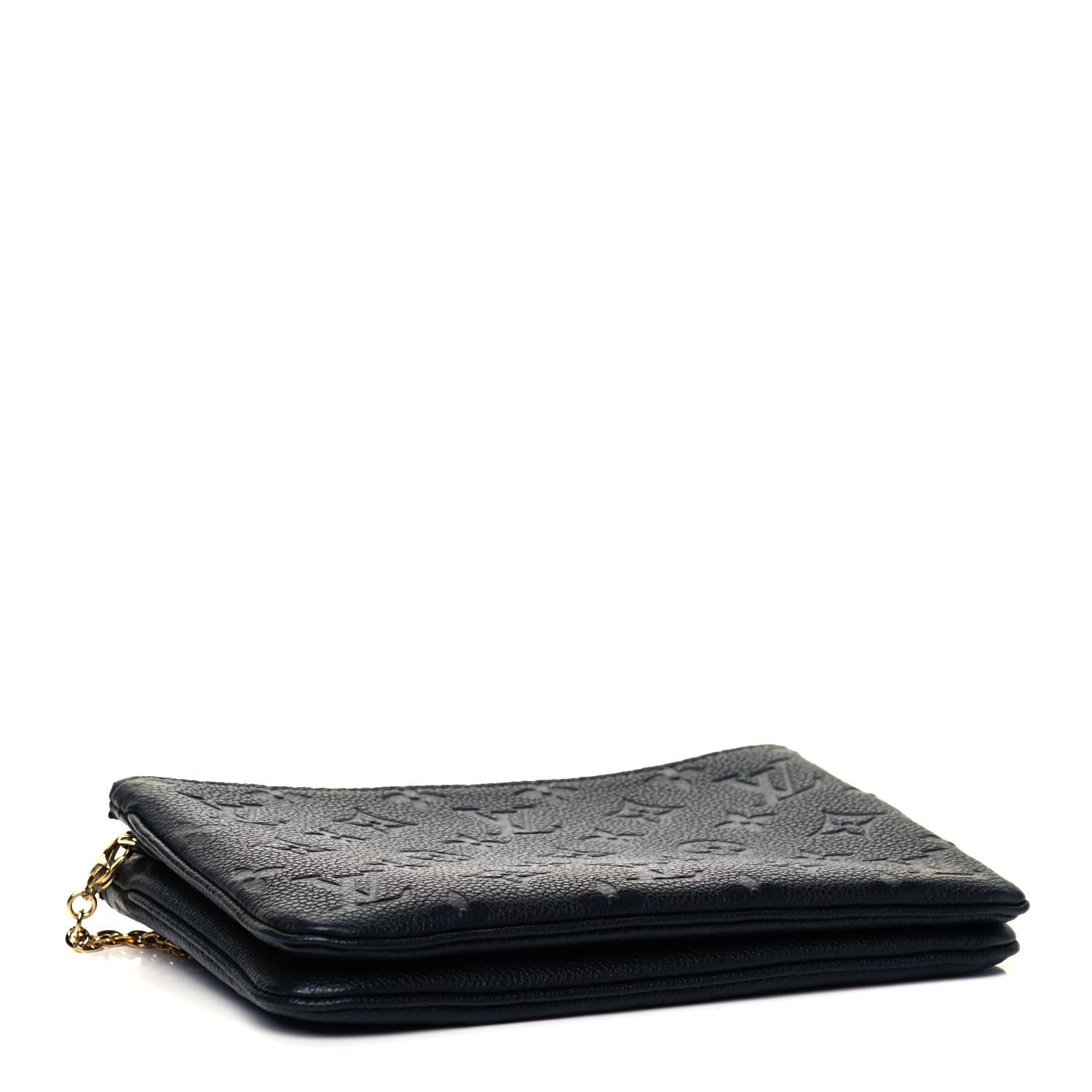 Louis Vuitton Empreinte Double Zip Pochette Black 4 of 8