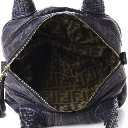 Fendi Nappa Nuvolata Spy Bowler Blueberry 5 of 11