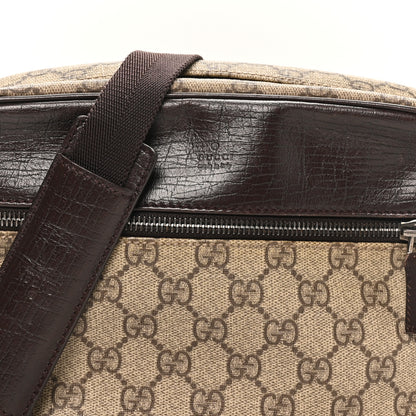 Gucci GG Plus Monogram Shoulder Bag Dark Brown 8 of 10