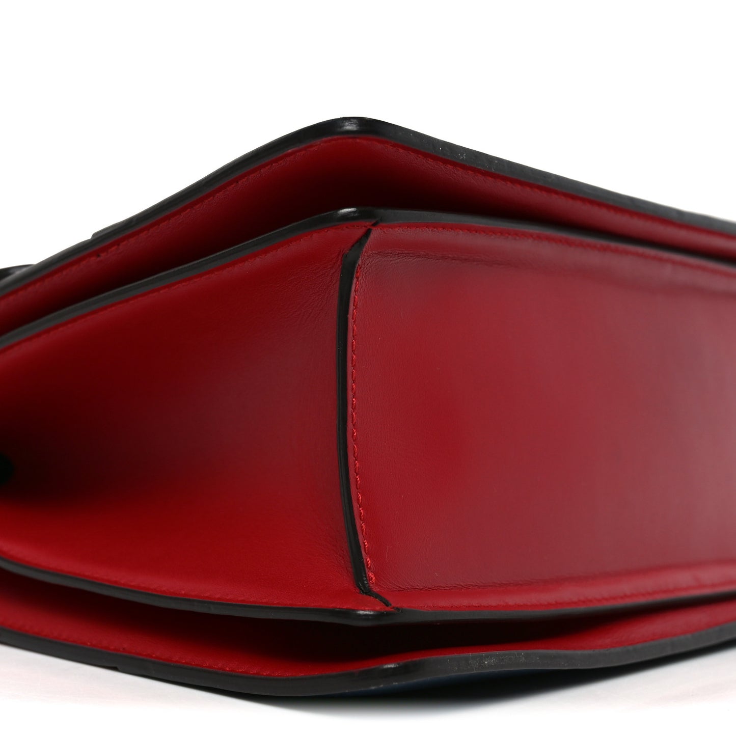 Calfskin Sylvie Web Small Queen Margaret Top Handle Bag Blue Agata Hibiscus Red Mystic White Sugar Pink