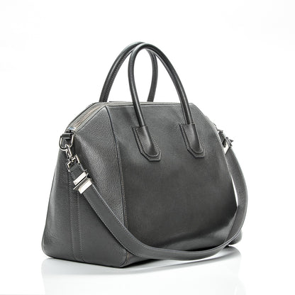 Givenchy Sugar Goatskin Medium Antigona Dark Grey 3 of 16