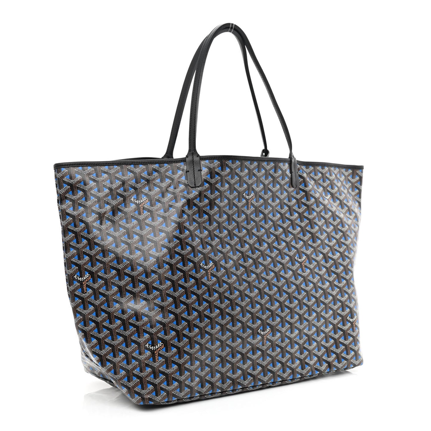 Goyardine Saint Louis Claire Voie GM Black Sky Blue
