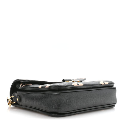 Louis Vuitton Empreinte Monogram Giant Pochette Metis Black Beige 7 of 19