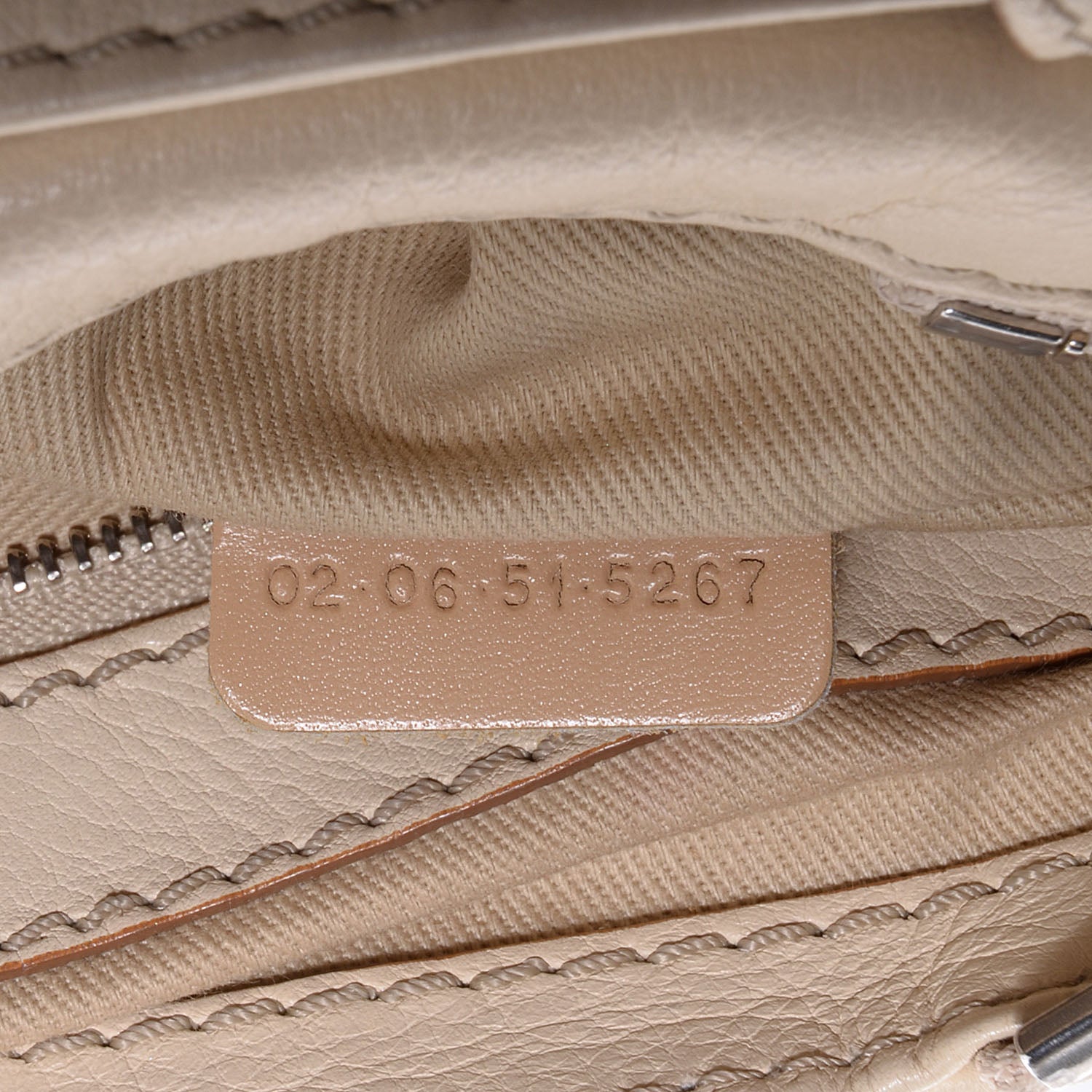 Chloe Leather Small Paddington Ivory 18 of 23