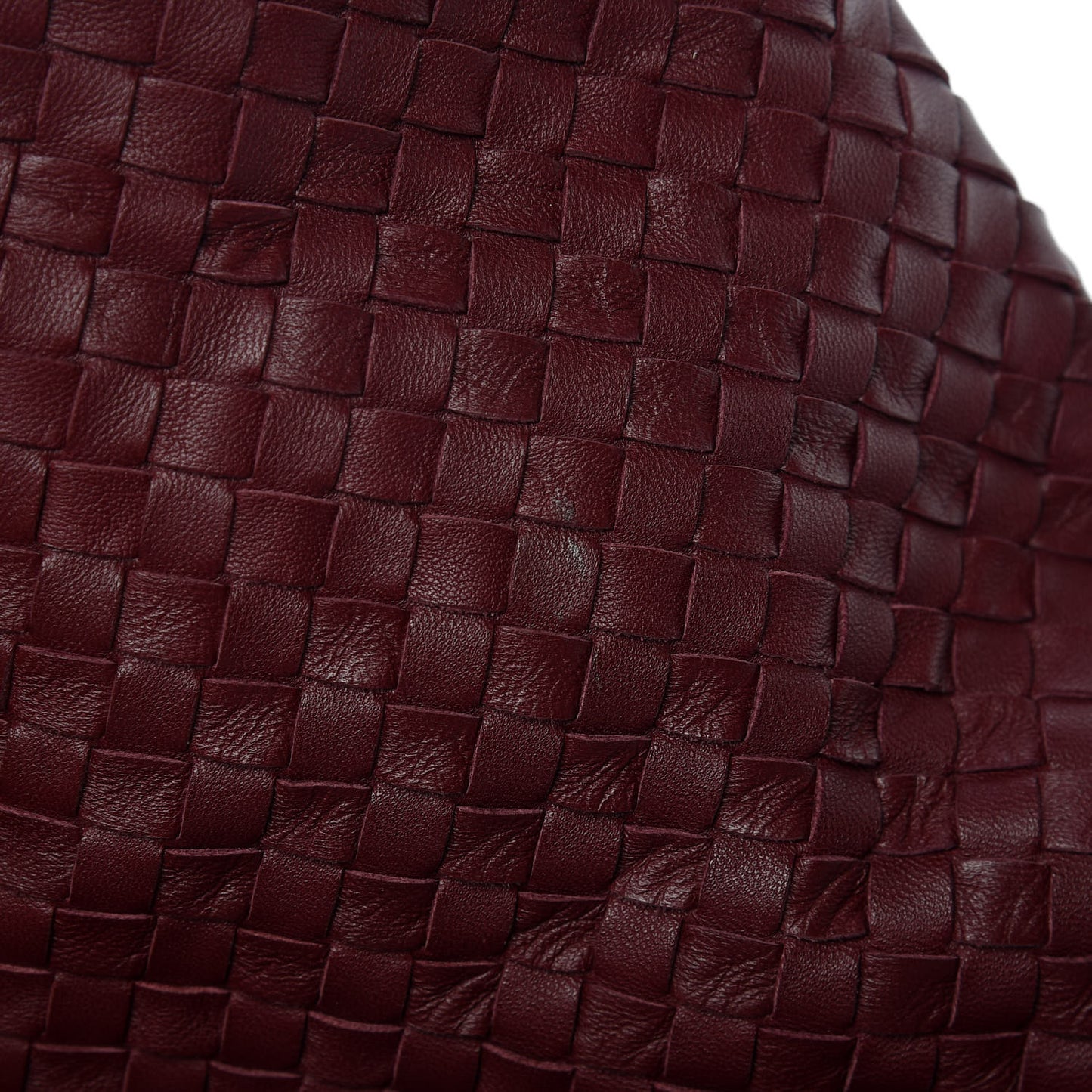Nappa Intrecciato Large Tote Barolo