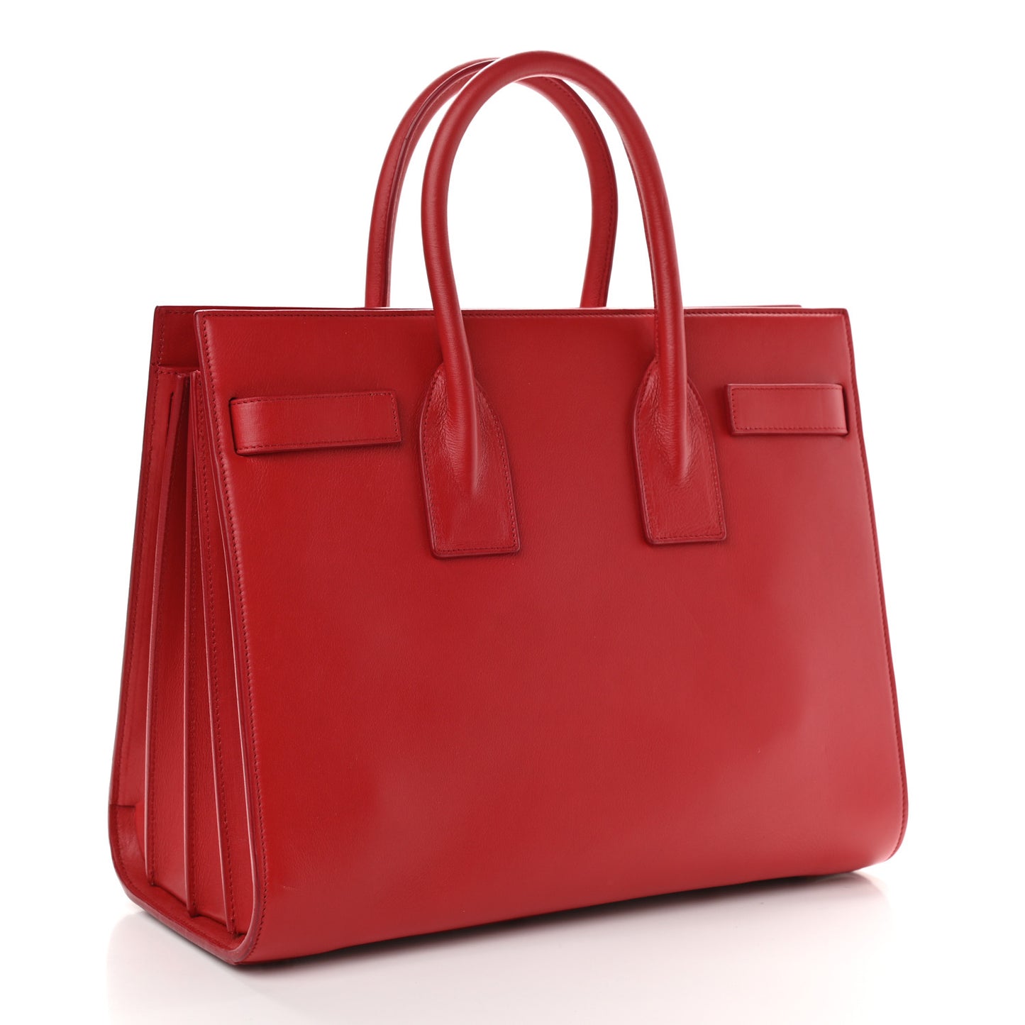 Calfskin Small Sac De Jour Vermillion