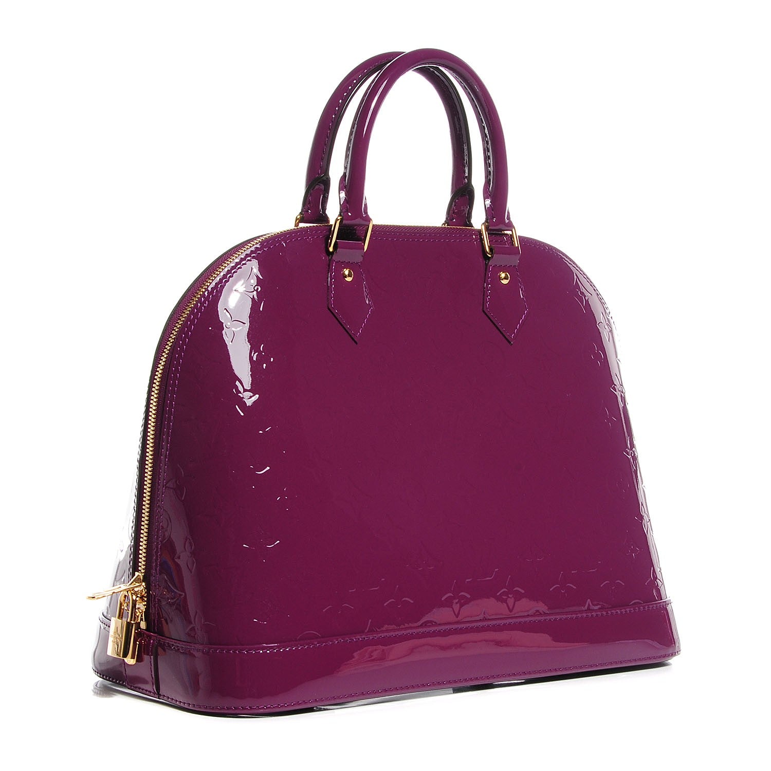 Louis Vuitton Vernis Alma MM Amethyste 3 of 8