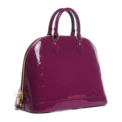 Louis Vuitton Vernis Alma MM Amethyste 3 of 8