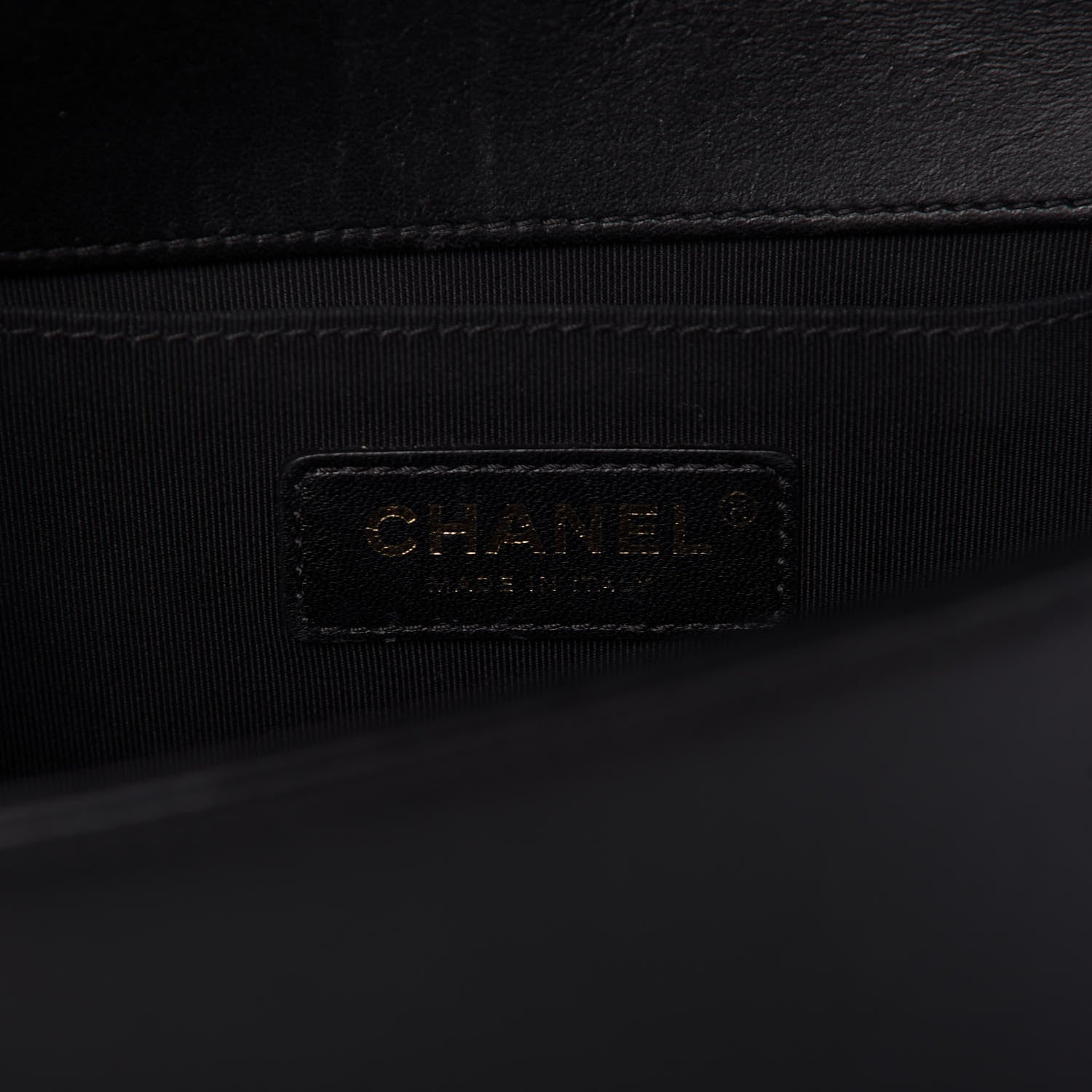 Chanel Calfskin Quilted Medium Boy Flap Black 8 of 9