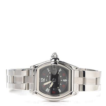 Cartier Stainless Steel 37mm Roadster Automatic Watch Black 2 of 6