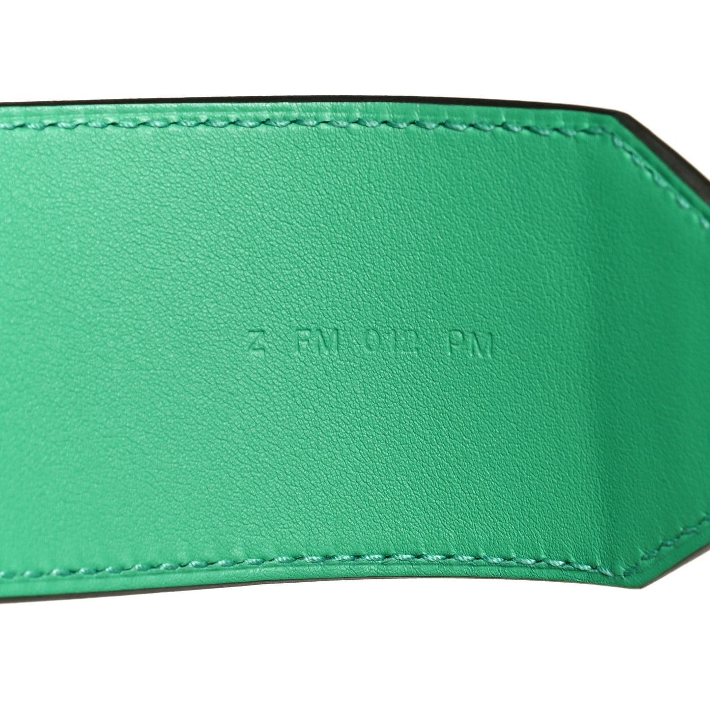 Swift Epsom Pocket Kelly Shoulder Strap Vert Vertigo Celeste