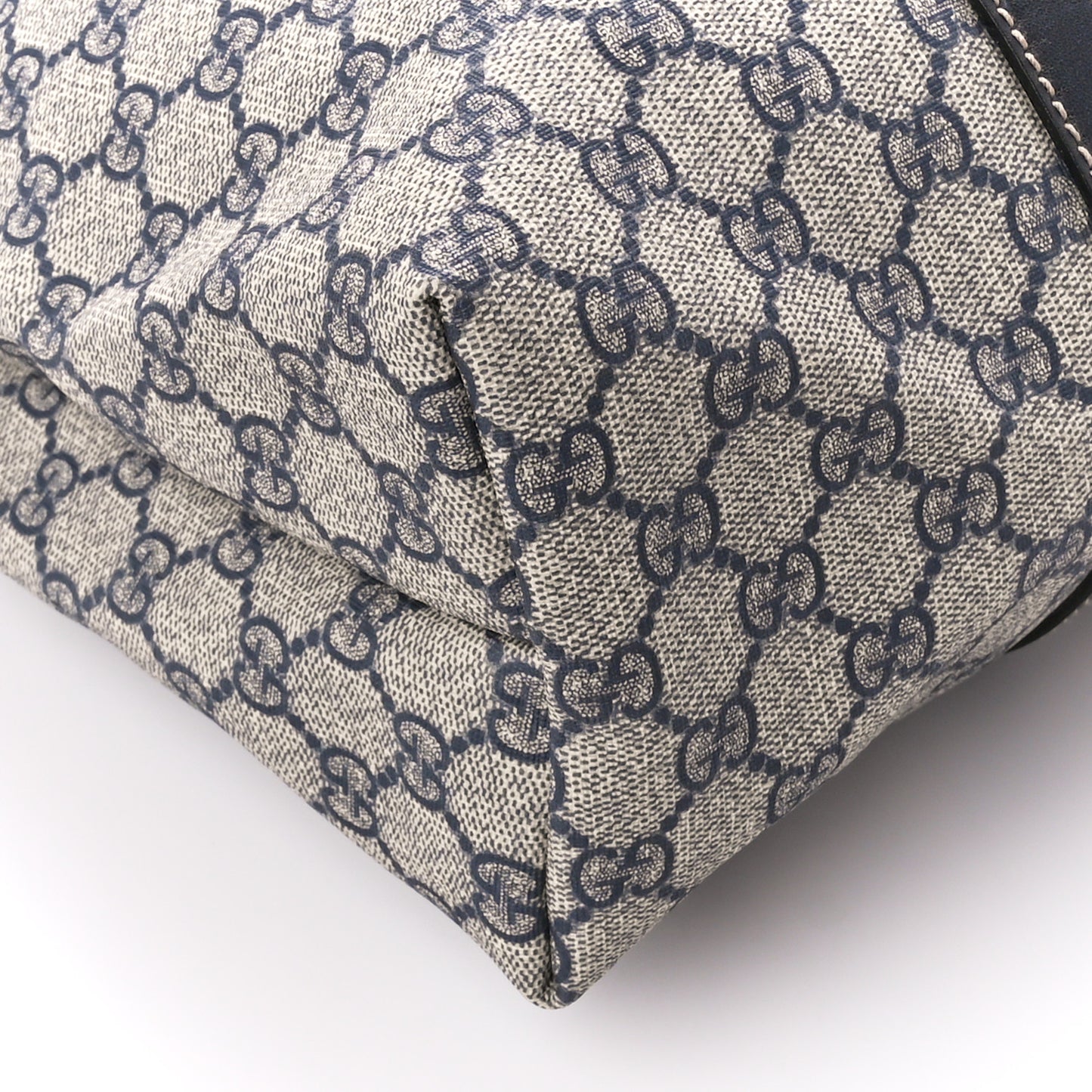 GG Plus Monogram Joy Vertical Tote Navy