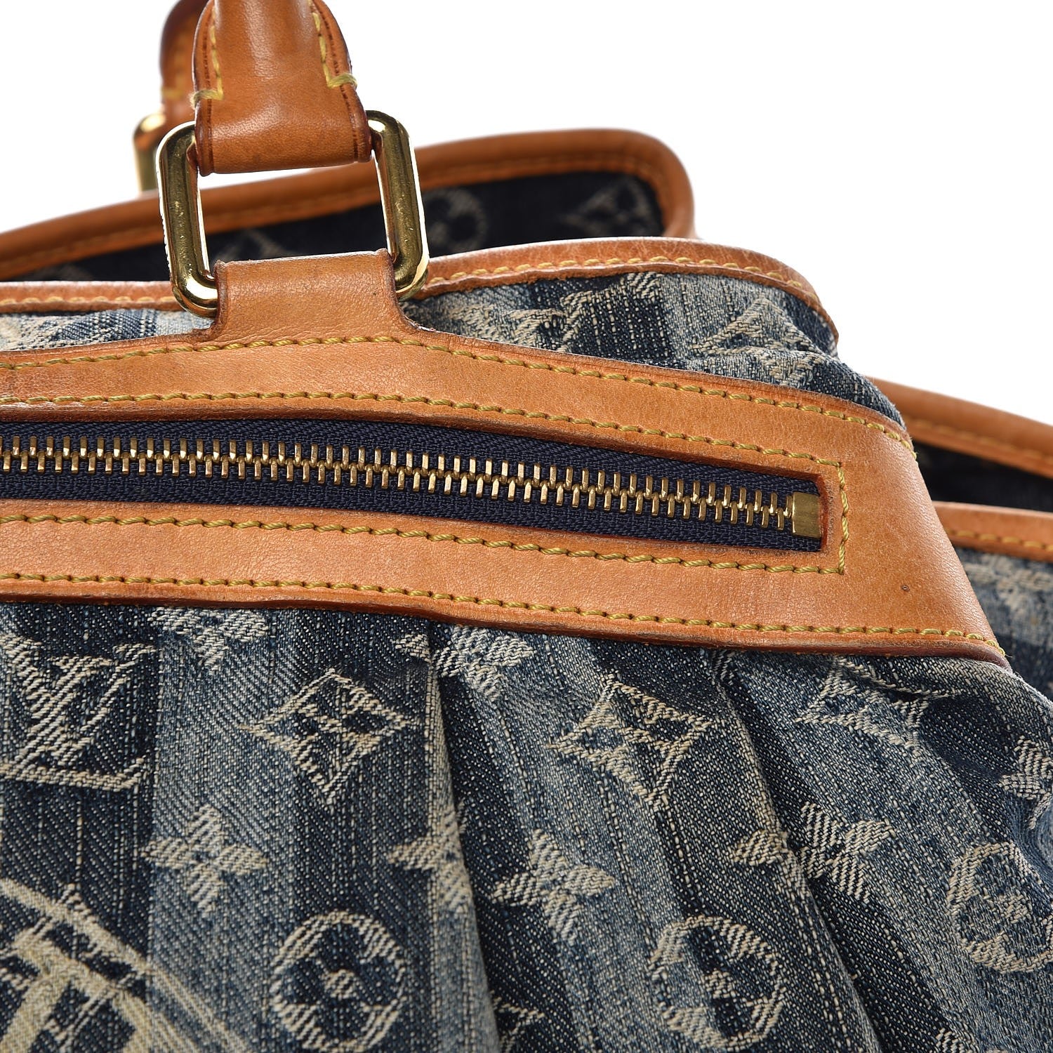 Louis Vuitton Denim Raye Cabas GM 11 of 19