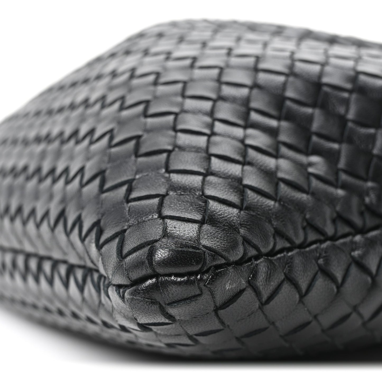 Nappa Intrecciato Dustbag Handle Black