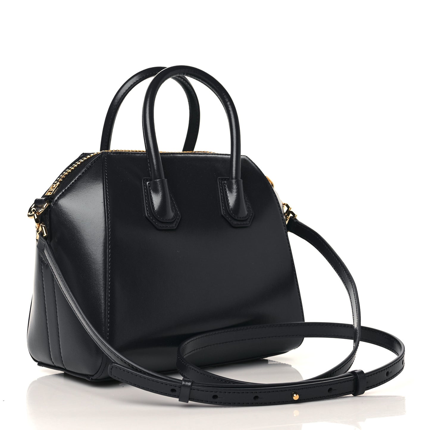 Shiny Lord Mini Antigona Navy