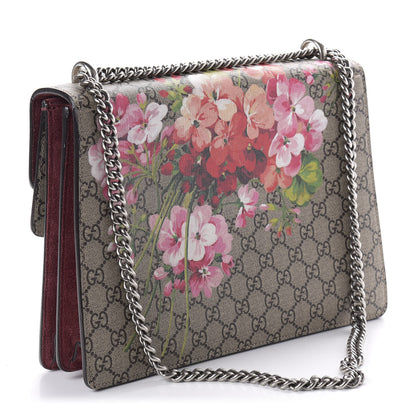 Gucci GG Supreme Monogram Blooms Medium Dionysus Shoulder Bag Beige Multicolor Dry Rose 3 of 10
