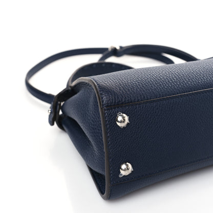 Fendi Cuoio Roma Sellerissima Nappa Sintetica Tape Stitch Mini Peekaboo Notte 8 of 9