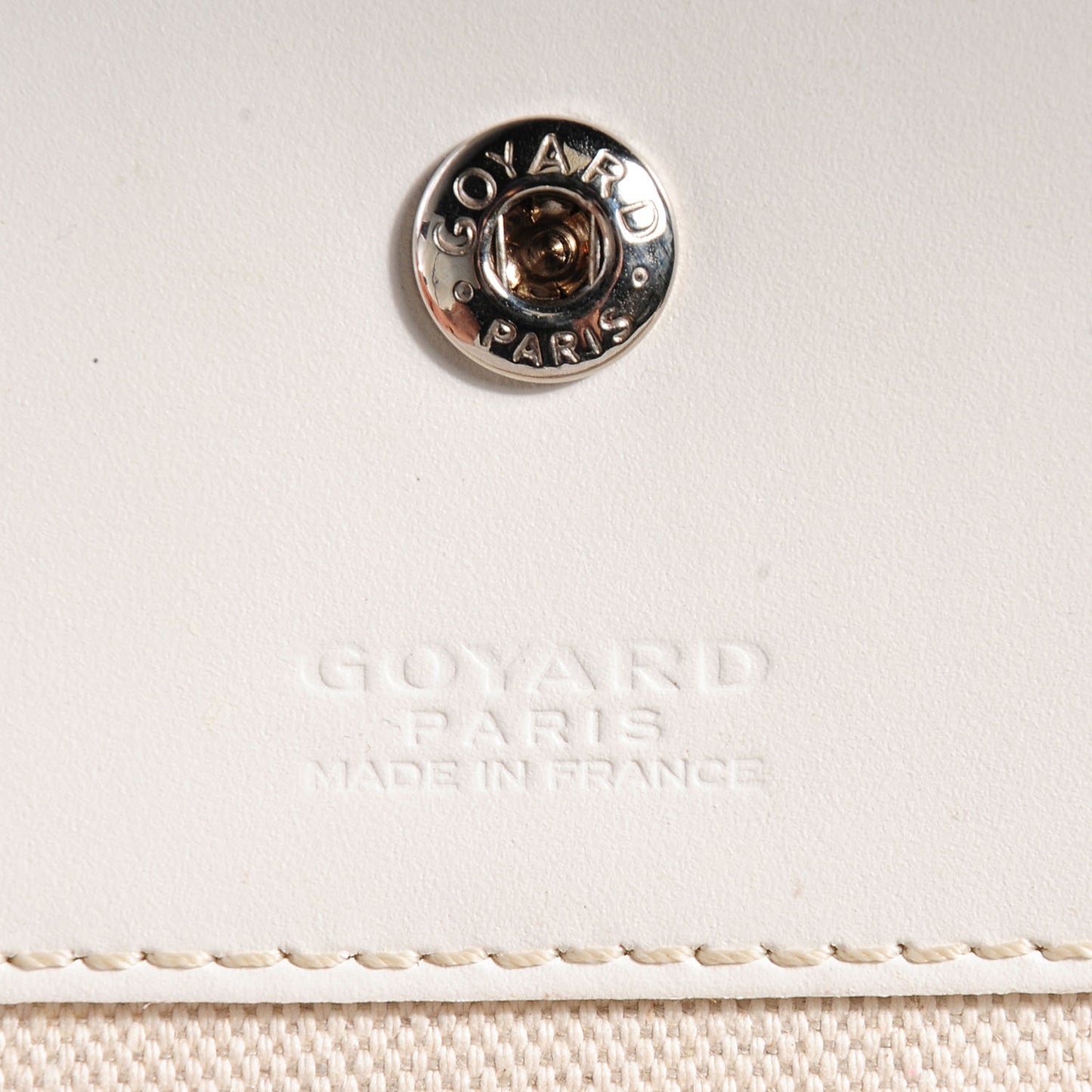 Goyardine Saint Louis PM White